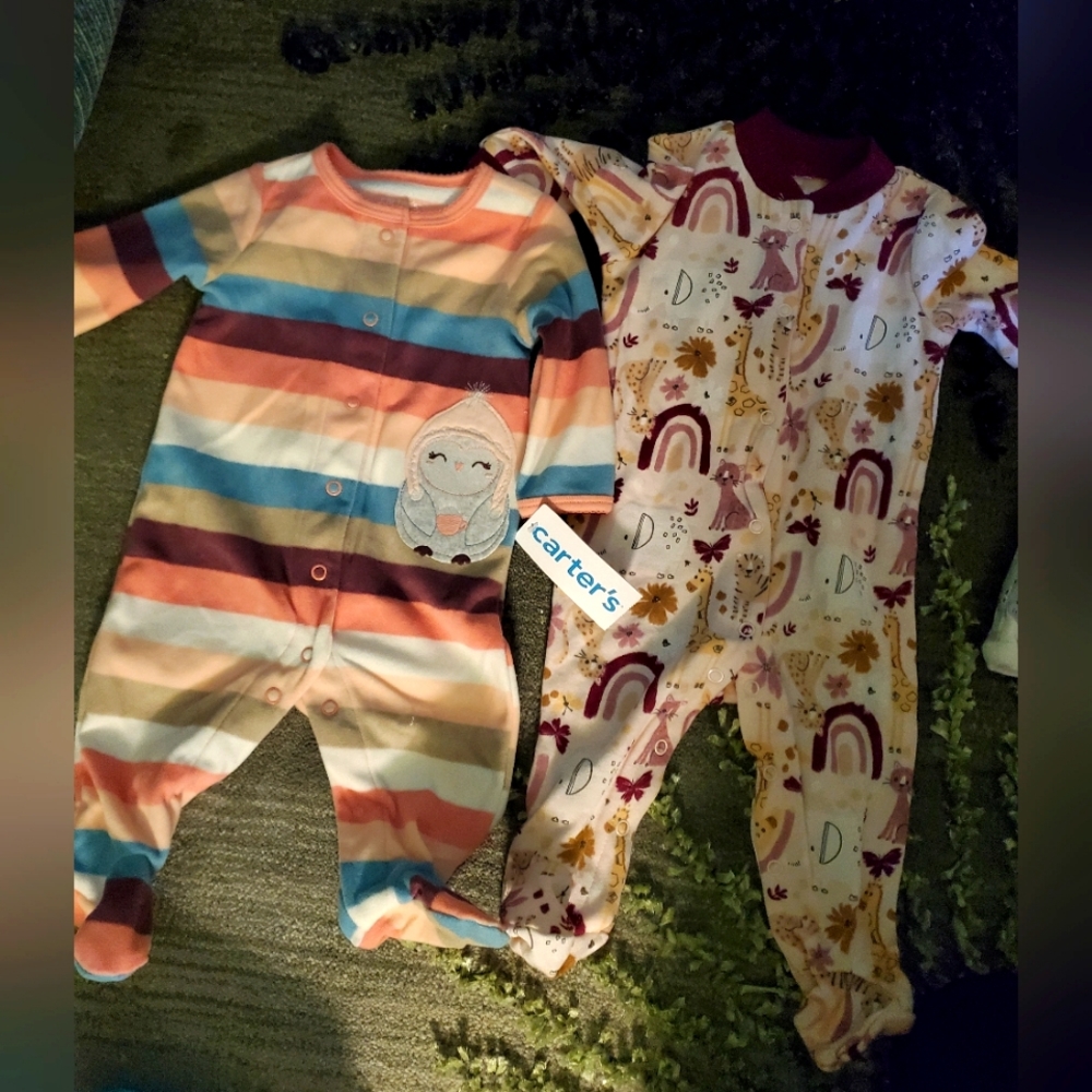 Cute 0-3 Month Footies
